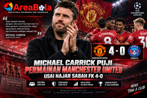 Michael Carrick Puji Manchester United Usai Hajar Sabah FK 4-0 | Areabola