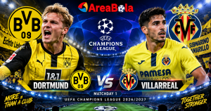 Dortmund vs Villarreal: Fakta dan Statistik Jelang Laga Matchday 1 Liga Champions